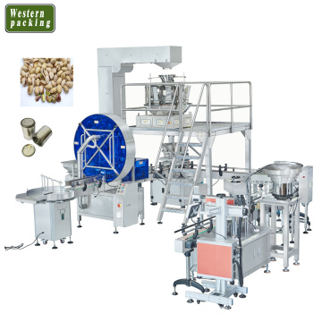 Grain Automatic Can Nuts Snacks Granule Ferming Machine PEEDE